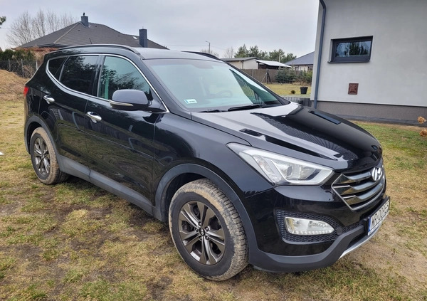 Hyundai Santa Fe cena 54700 przebieg: 185500, rok produkcji 2014 z Krynki małe 529